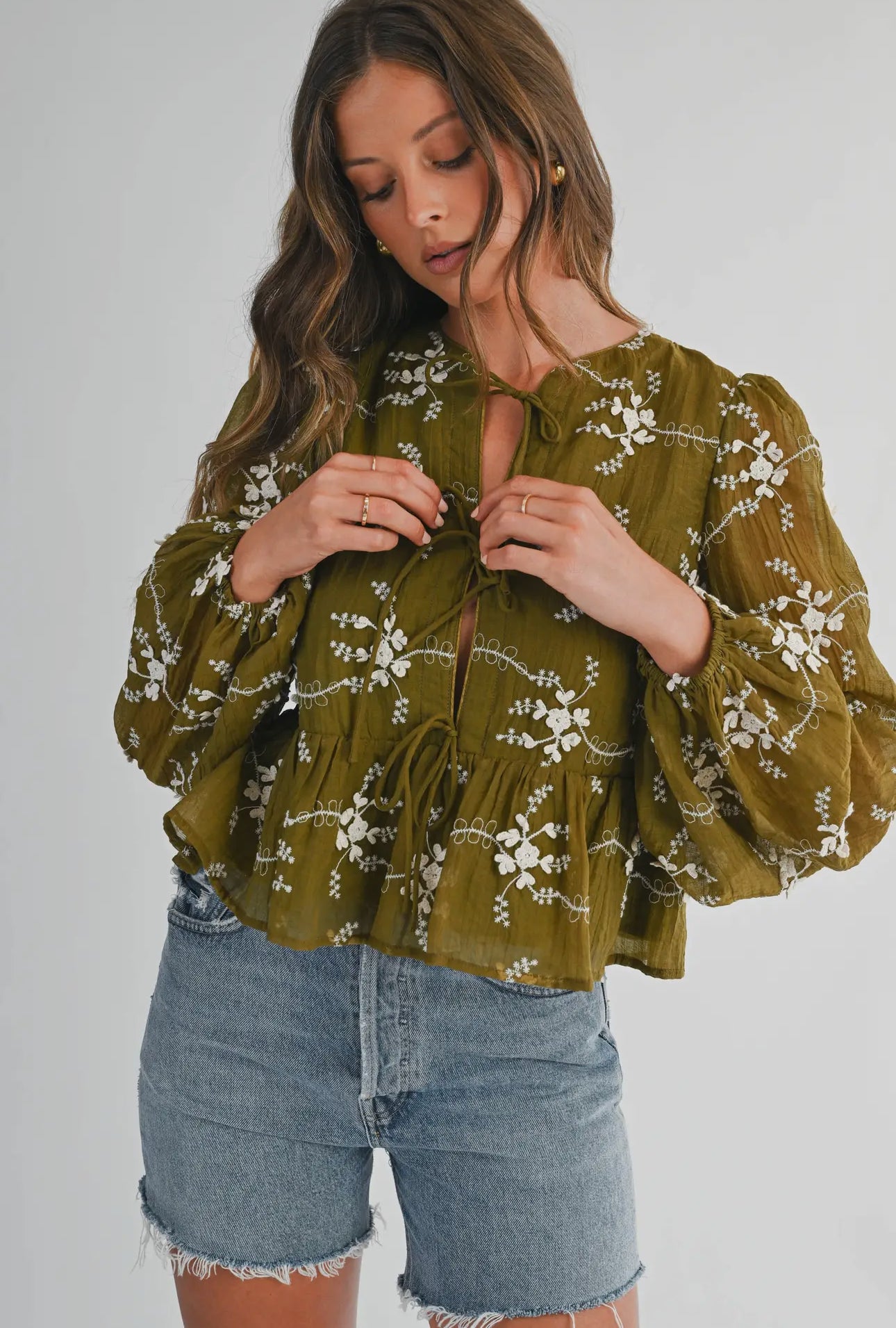 EVERGREEN BLOUSE