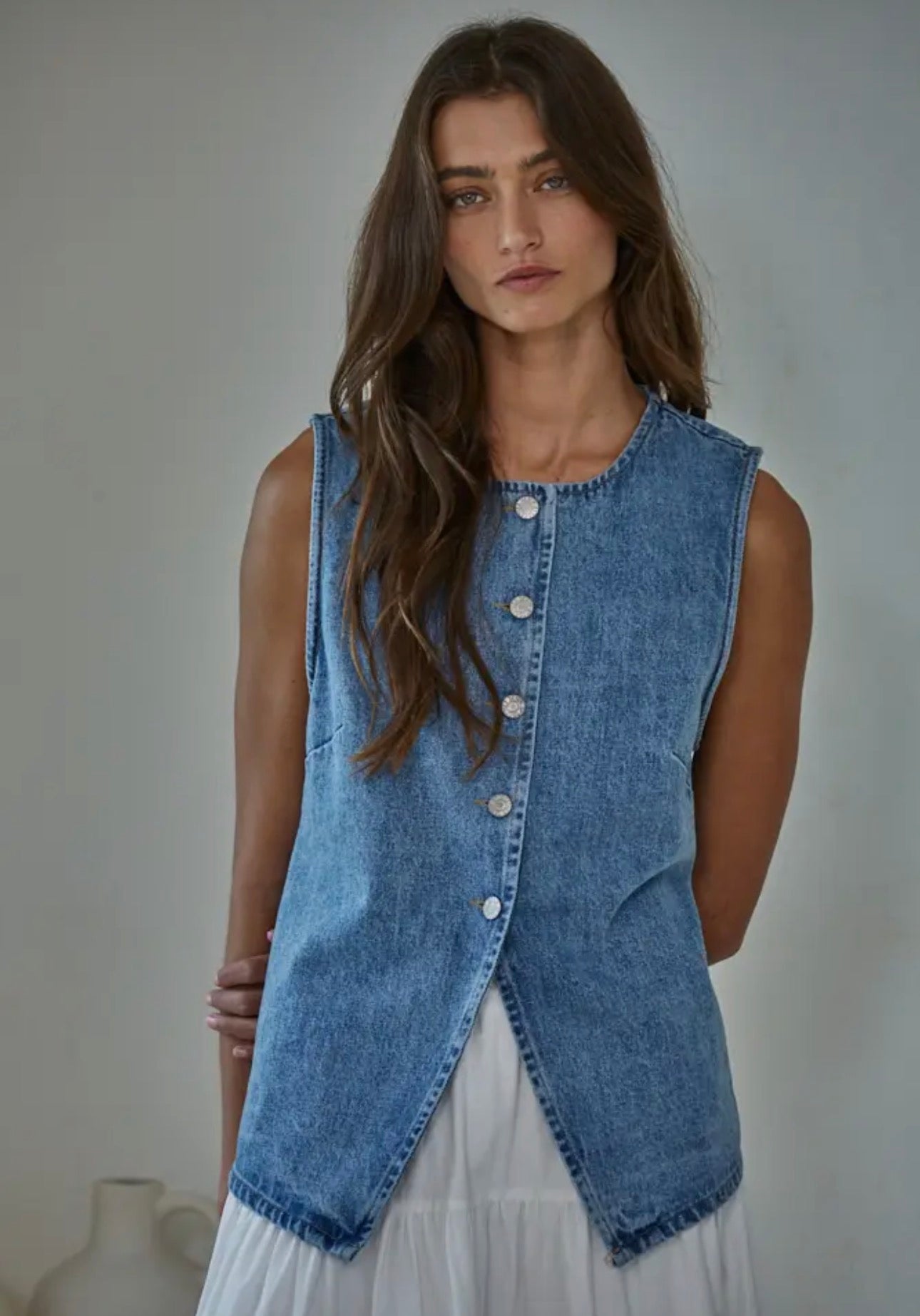 The Harbor Denim Vest