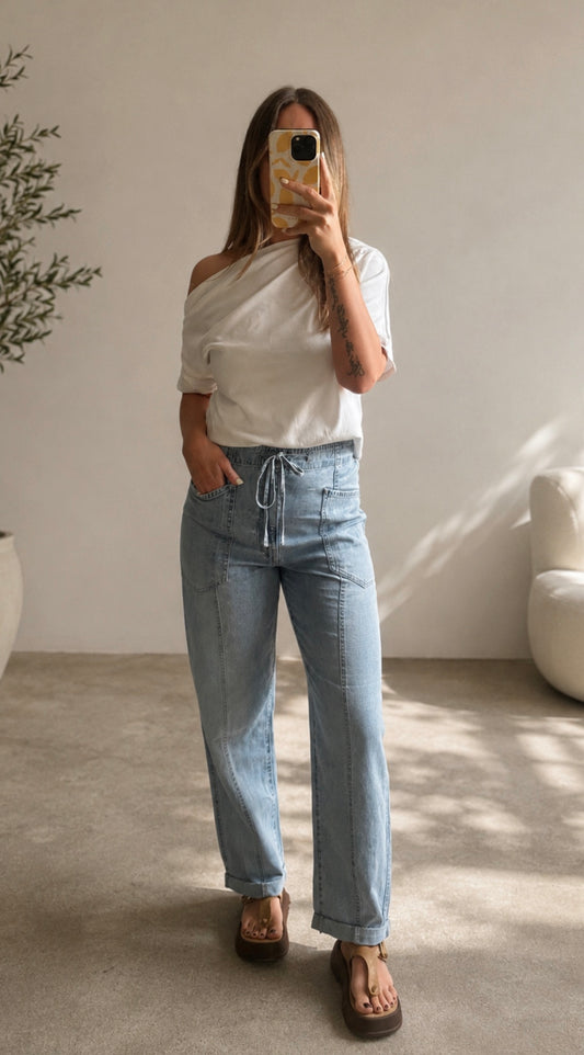 DAZE Denim Villa Drawstring